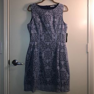 NY&C Blue Print Dress